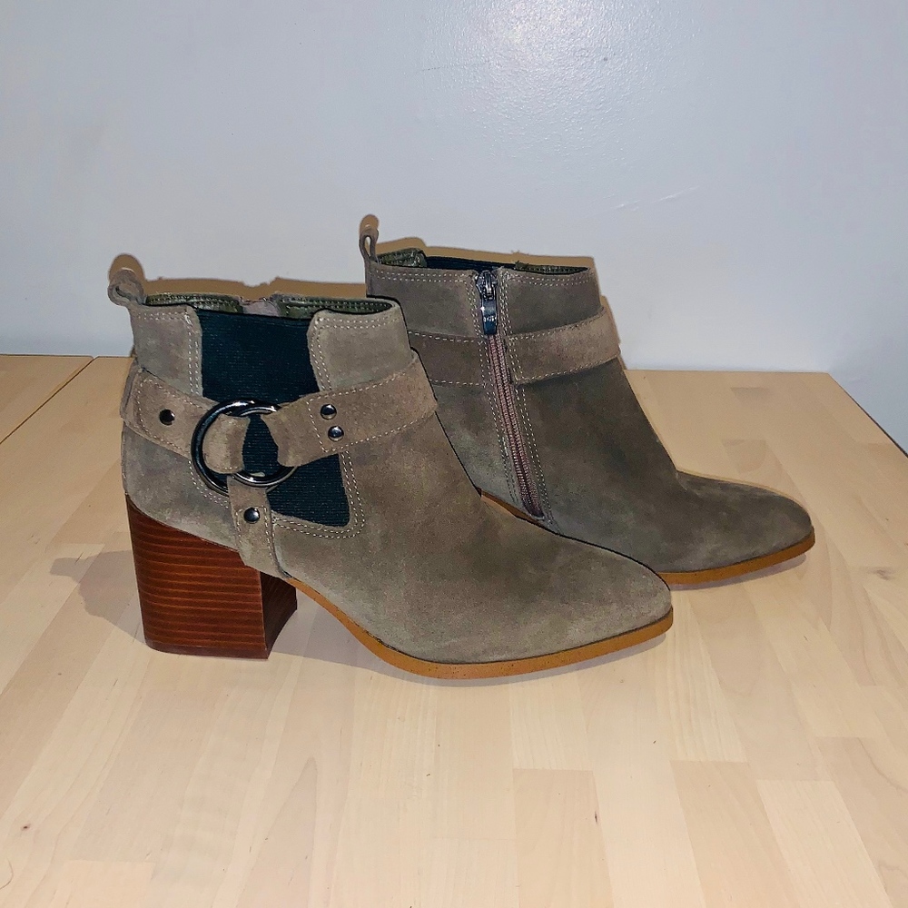 NEVER WORN Marc Fisher Bootie with Buckle